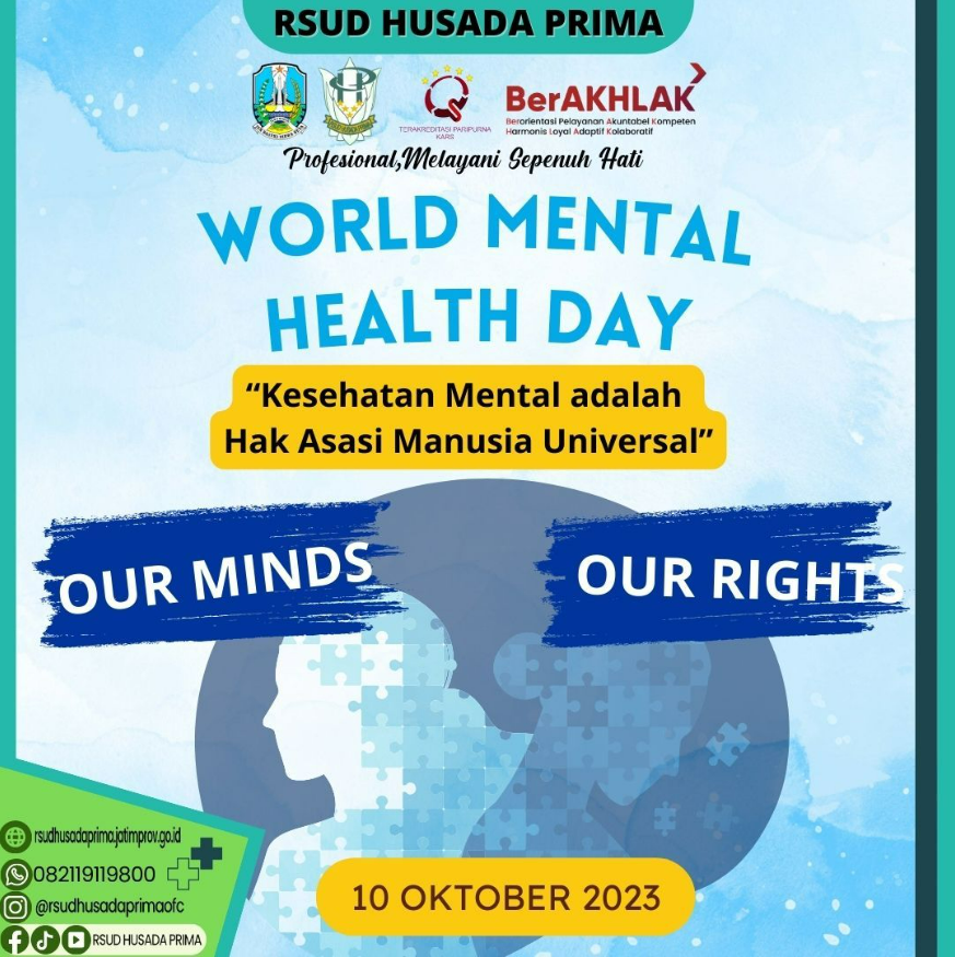 Foto kegiatan Hari Kesehatan Mental Sedunia 2023