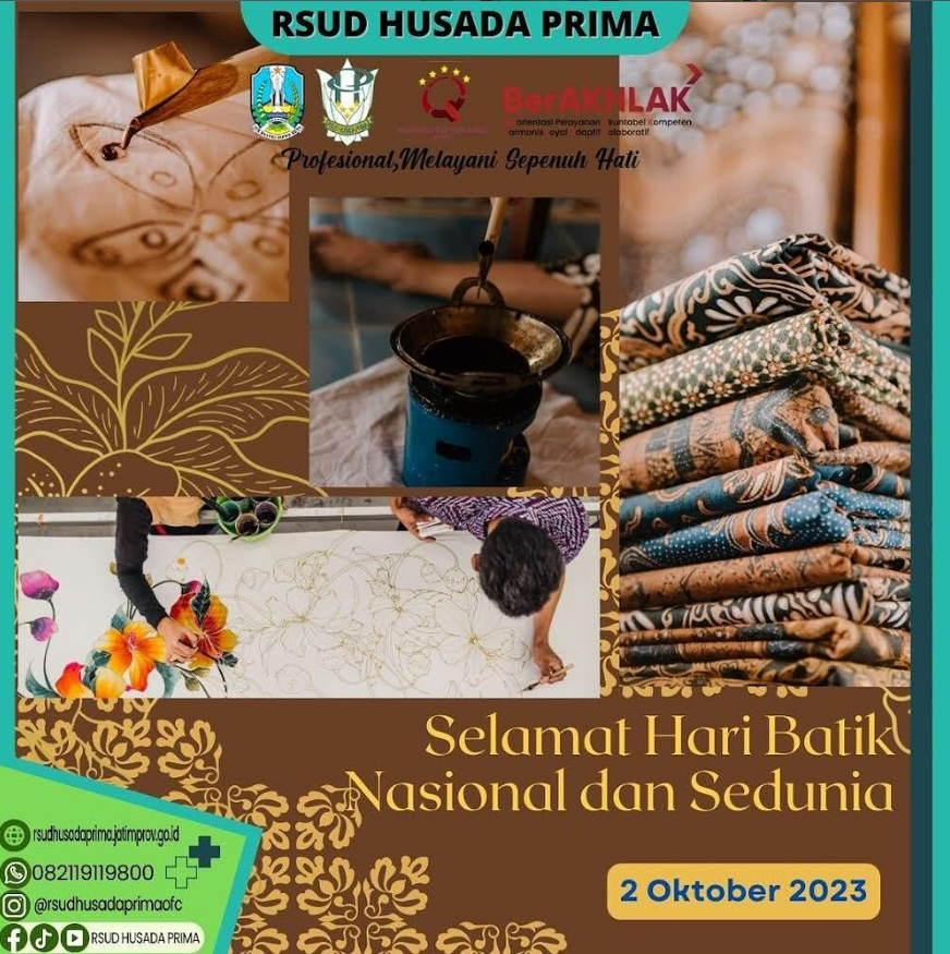 Foto kegiatan Hari Batik Nasional dan Sedunia 2023