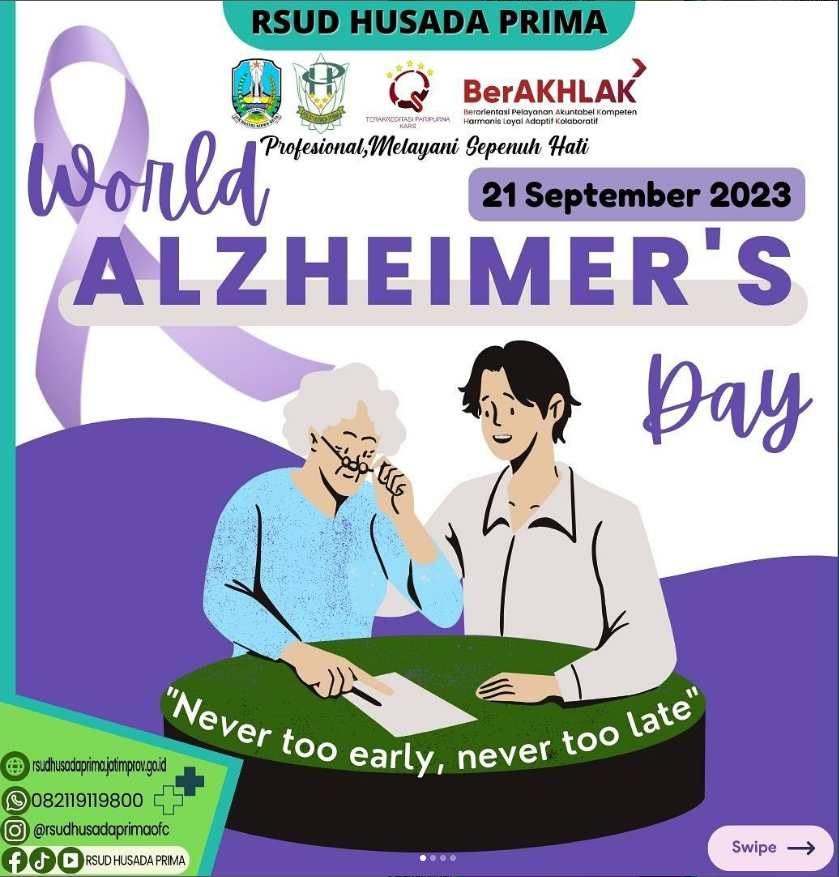 Foto kegiatan Hari Alzheimer Sedunia